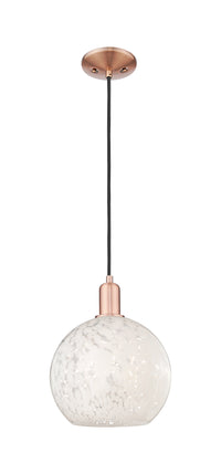 Arcadia Mini Pendant Antique Brass Finish