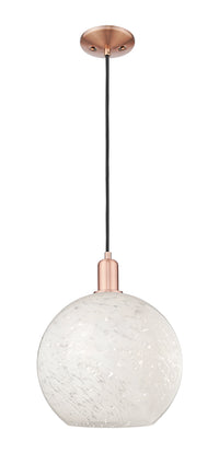 Arcadia Mini Pendant Antique Brass Finish
