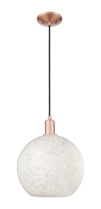 Arcadia Mini Pendant Antique Brass Finish