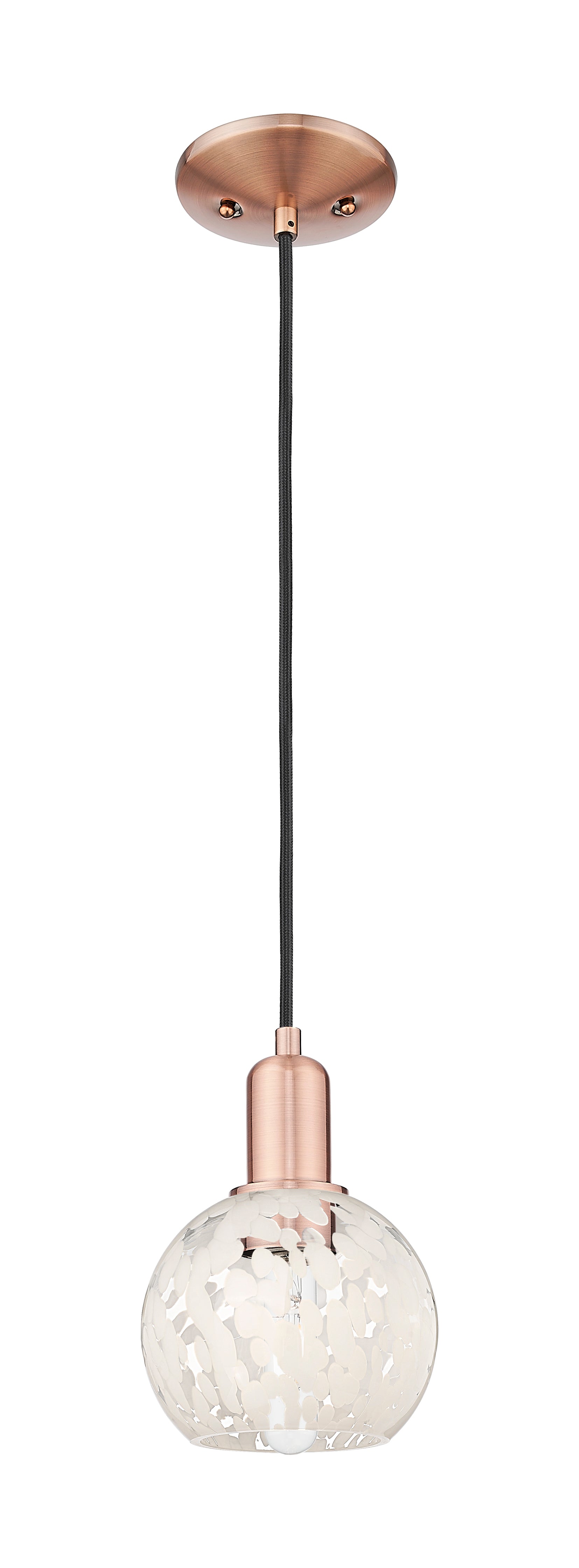 Arcadia Mini Pendant Antique Brass Finish