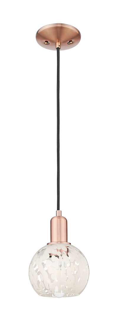 Arcadia Mini Pendant Antique Brass Finish
