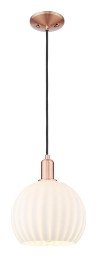 Arcadia Mini Pendant Antique Brass Finish
