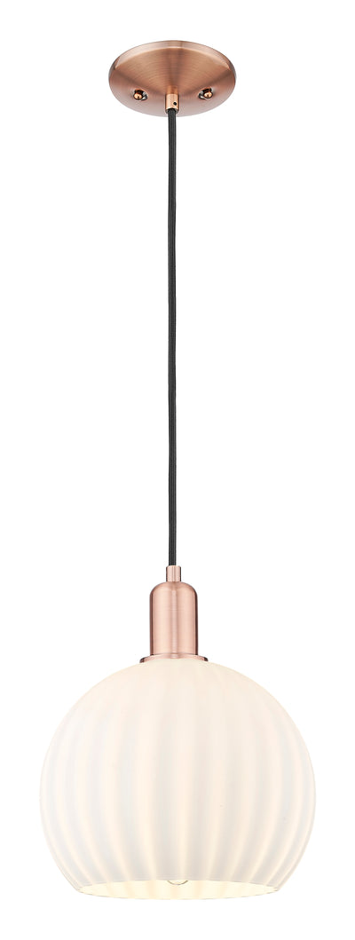 Arcadia Mini Pendant Antique Brass Finish