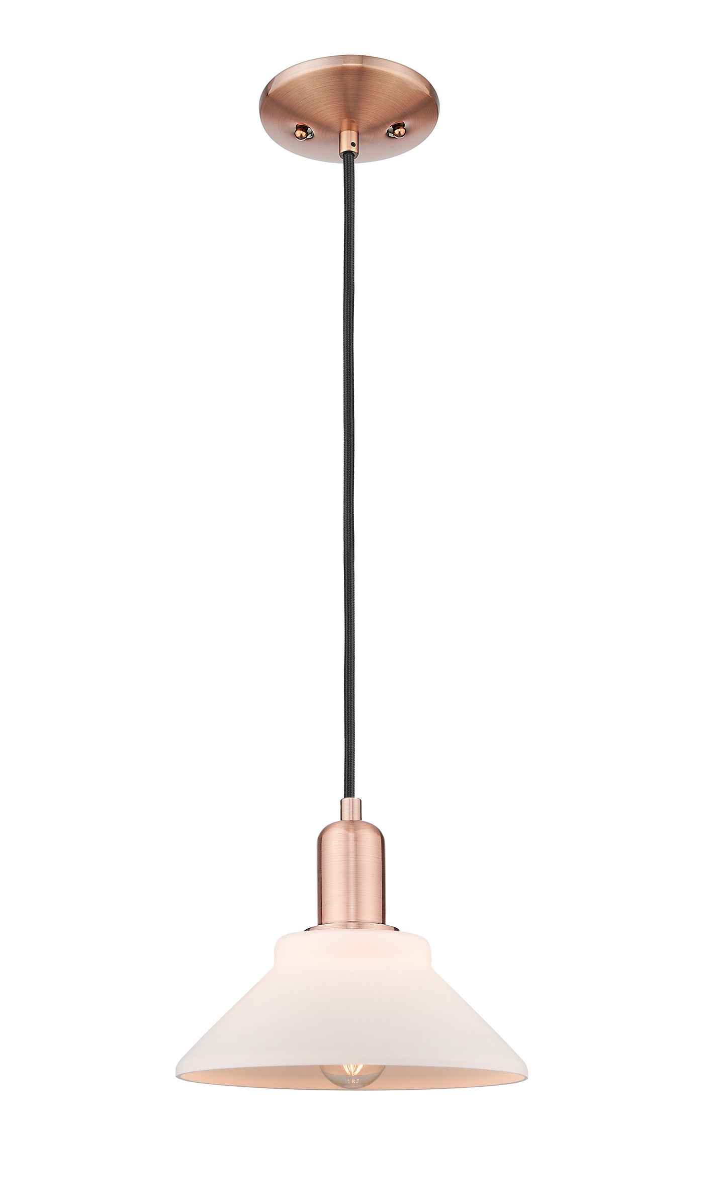 Arcadia Mini Pendant Antique Brass