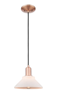 Arcadia Mini Pendant Antique Brass