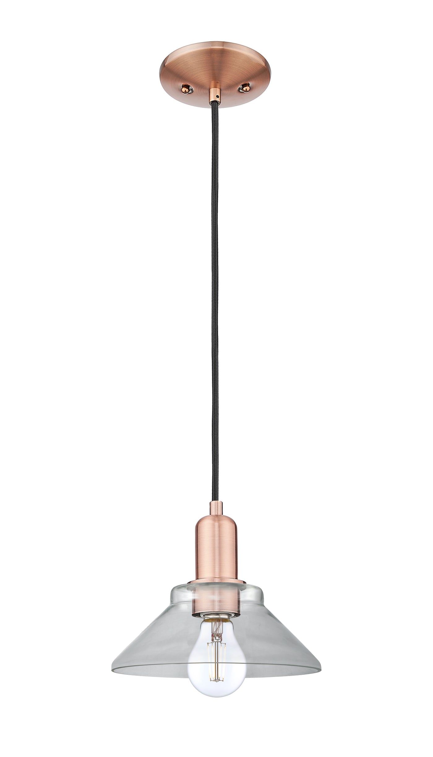 Arcadia Mini Pendant Antique Brass