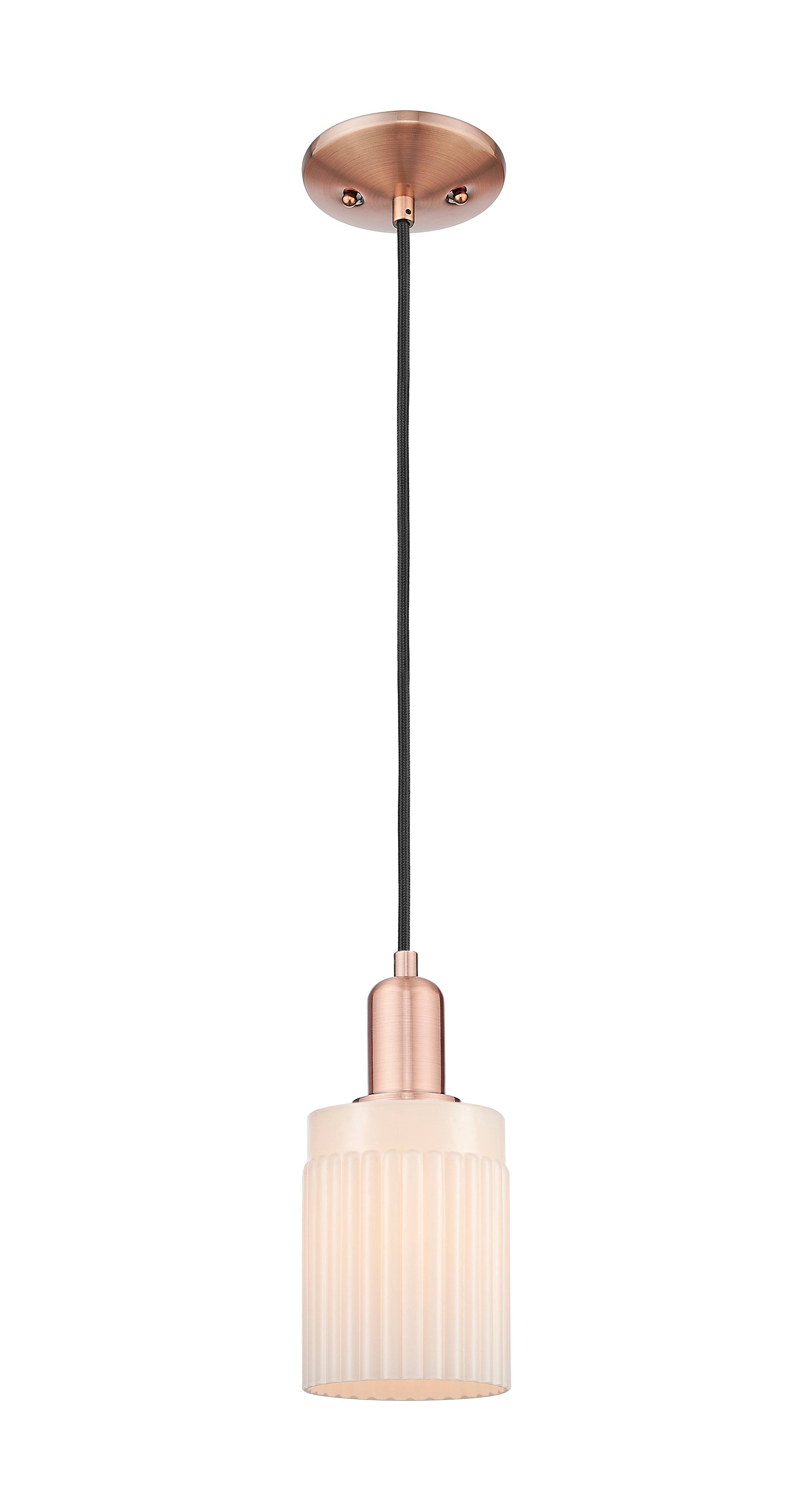 Arcadia Mini Pendant Antique Brass Dimmable