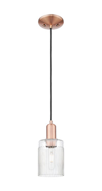 Arcadia Mini Pendant Antique Brass Dimmable