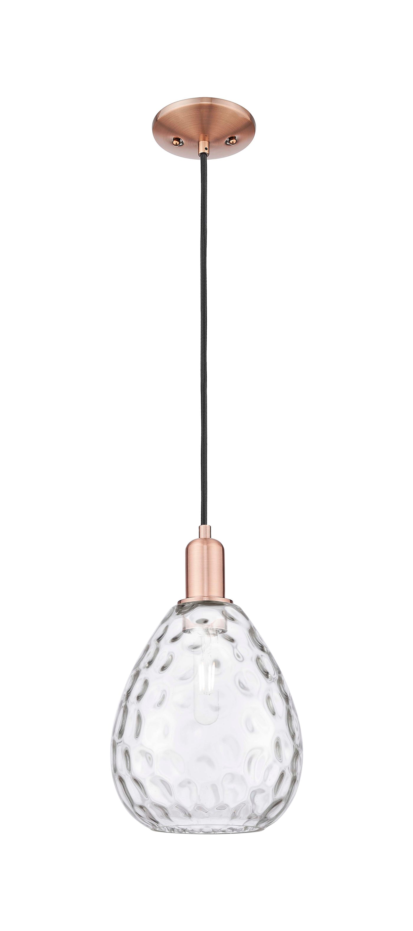 Arcadia Mini Pendant Antique Brass Finish