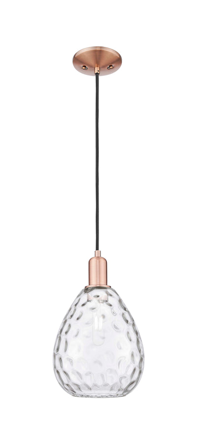 Arcadia Mini Pendant Antique Brass Finish