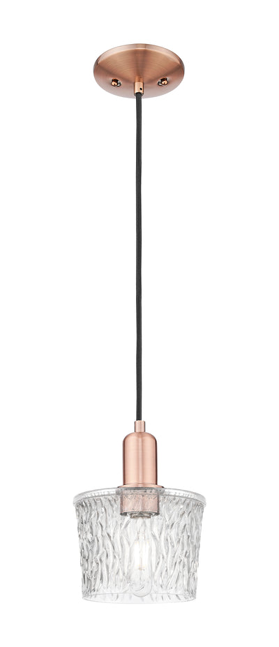 Arcadia Mini Pendant Antique Brass Finish