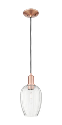 Arcadia Mini Pendant Antique Brass Dimmable