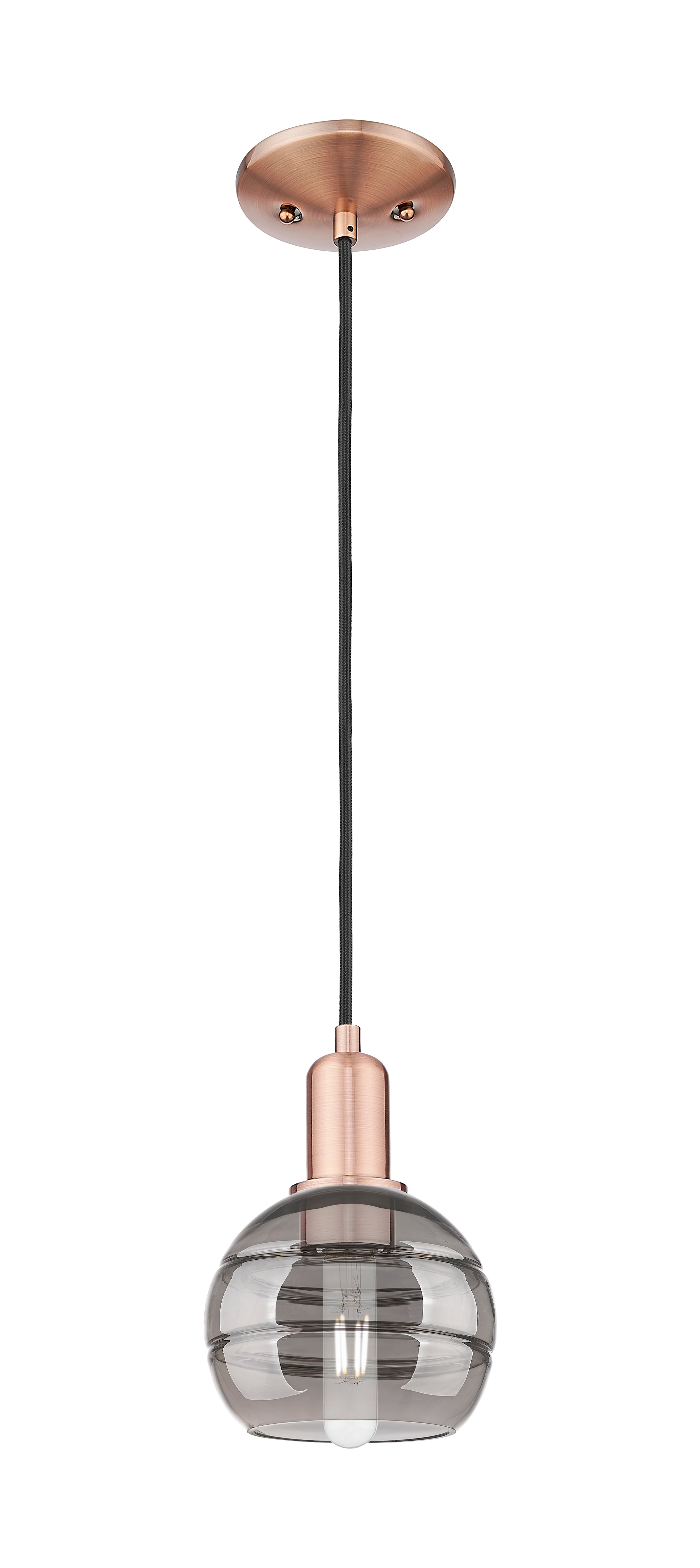 Arcadia Mini Pendant Antique Brass