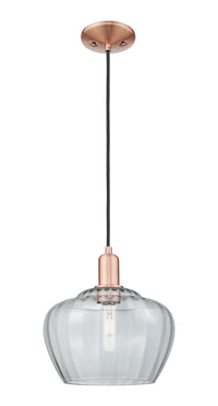 Arcadia Mini Pendant Antique Brass Steel
