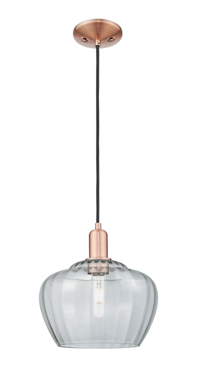 Arcadia Mini Pendant Antique Brass Steel