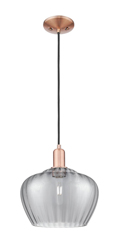 Arcadia Mini Pendant Antique Brass Steel