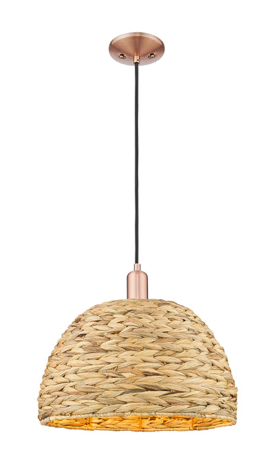 Arcadia Mini Pendant Antique Brass Finish
