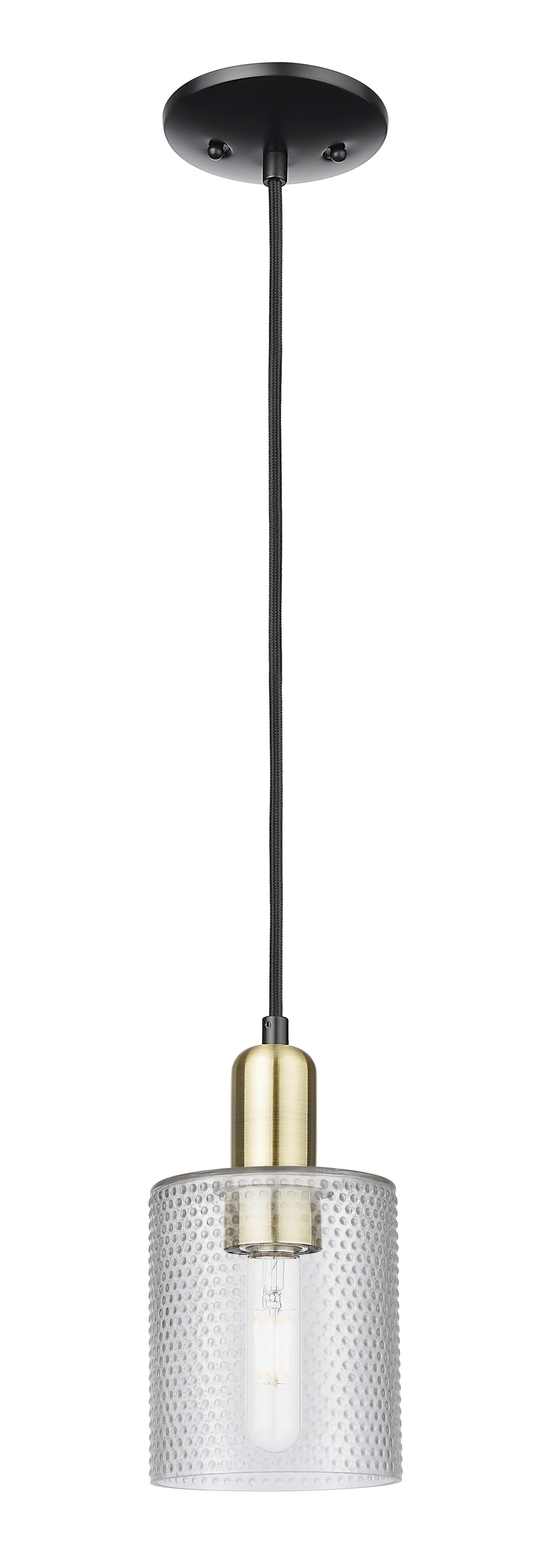 Arcadia Mini Pendant Antique Brass Steel