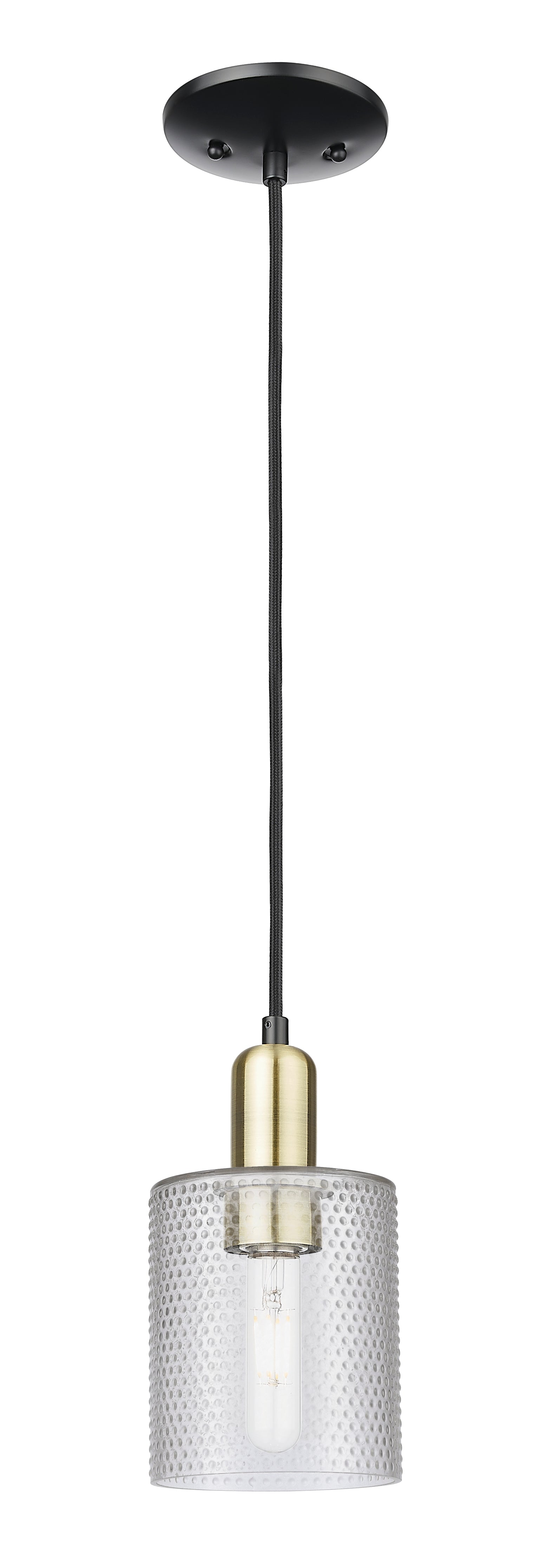 Arcadia Mini Pendant Antique Brass Steel
