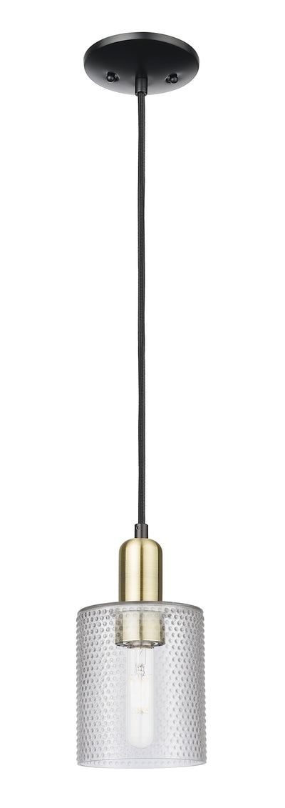 Arcadia Mini Pendant Antique Brass Steel