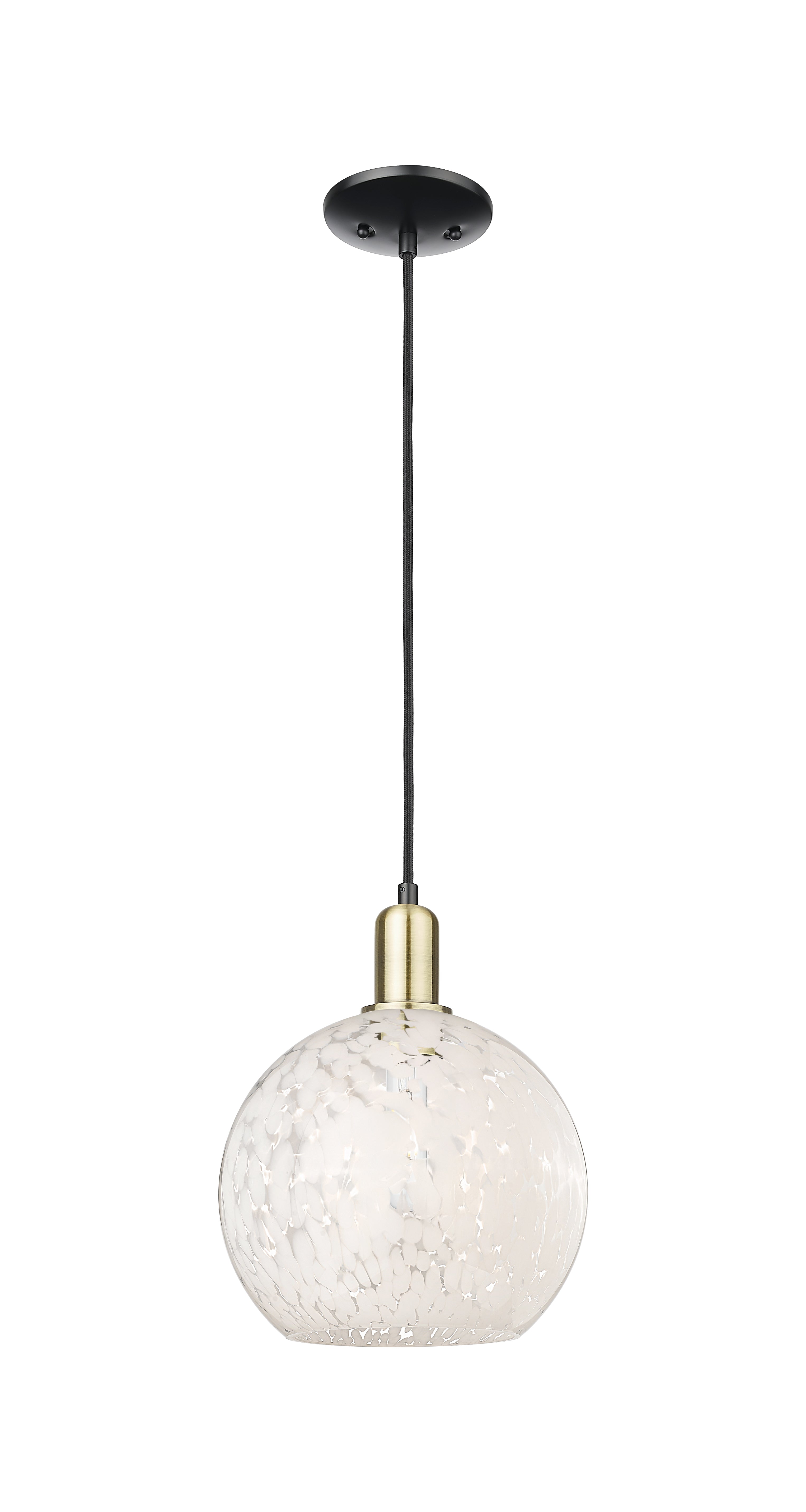 Arcadia Mini Pendant Antique Brass Finish