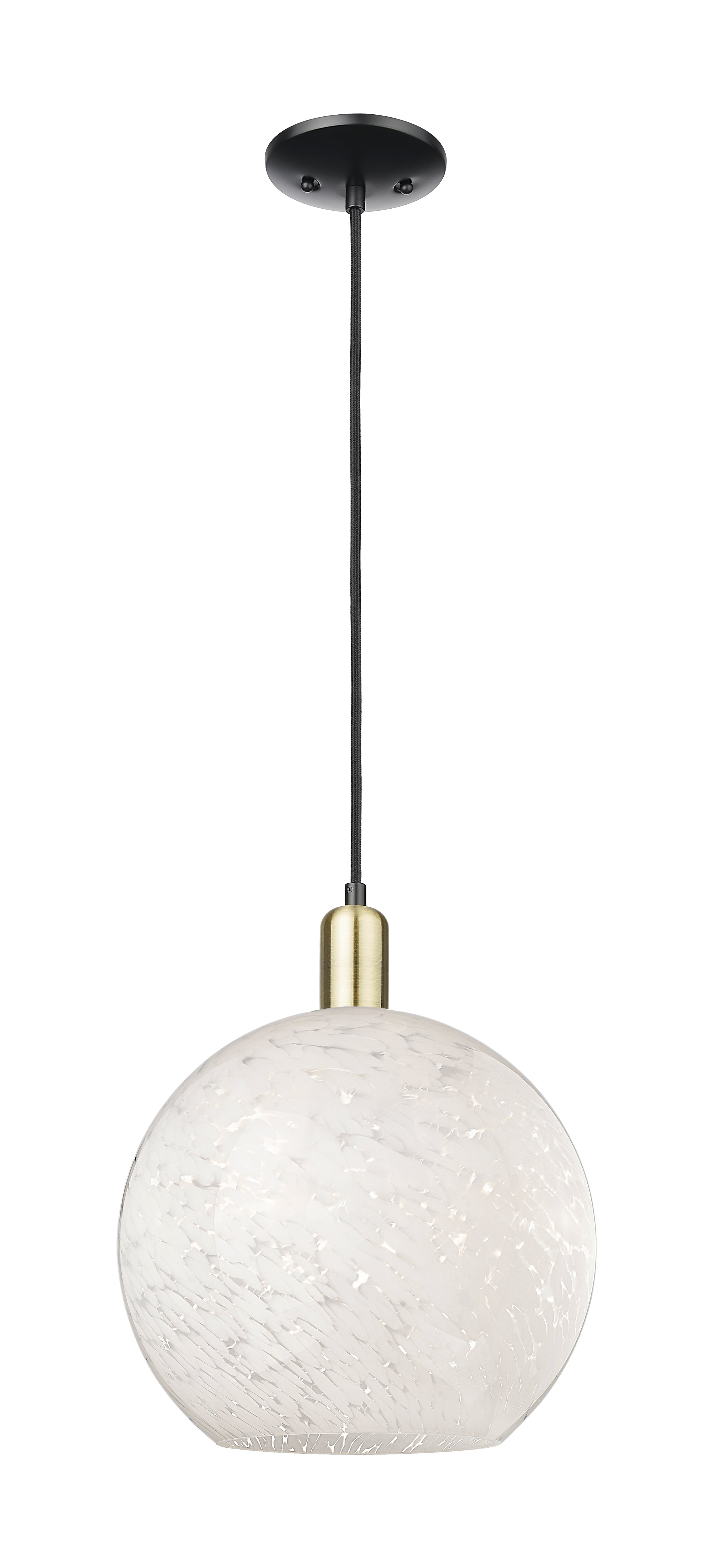 Arcadia Mini Pendant Antique Brass Finish