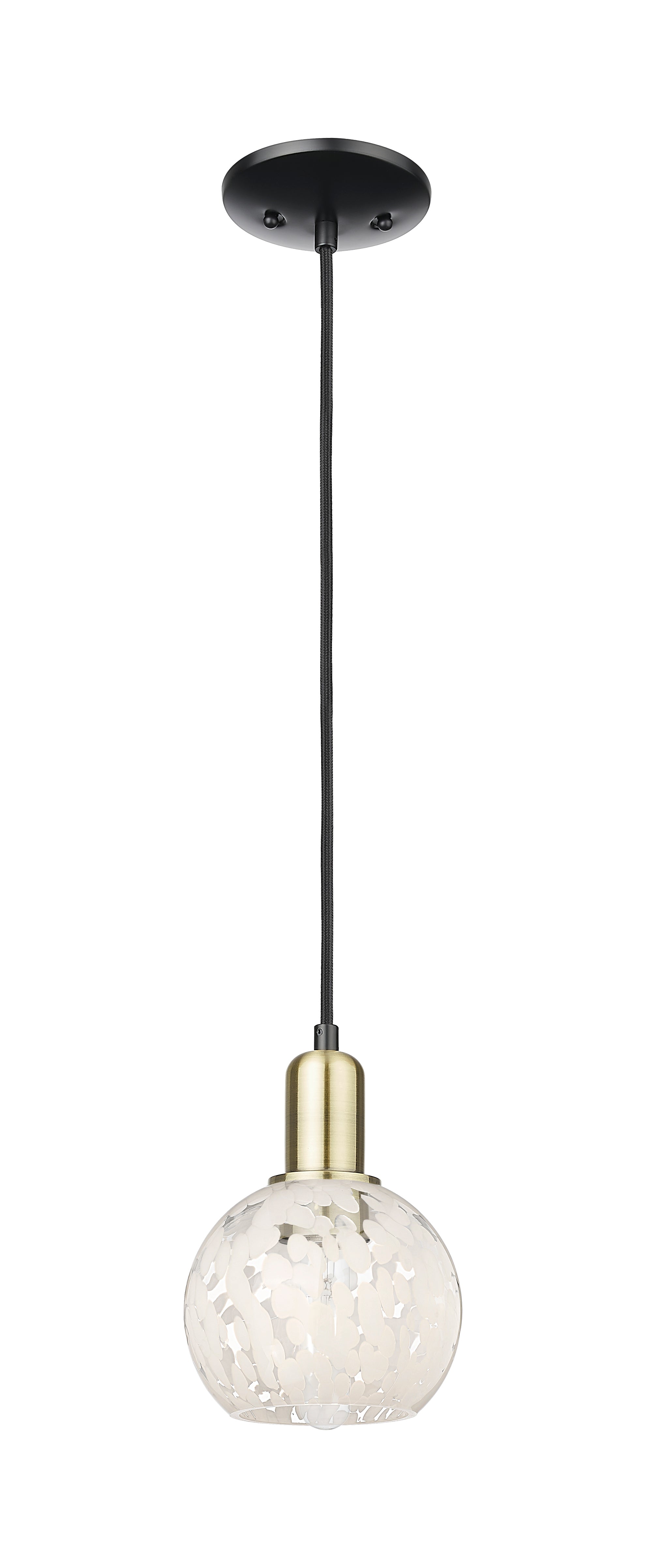 Arcadia Mini Pendant Antique Brass Finish