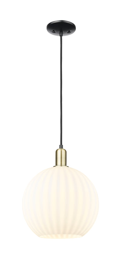 Arcadia Mini Pendant Antique Brass Finish