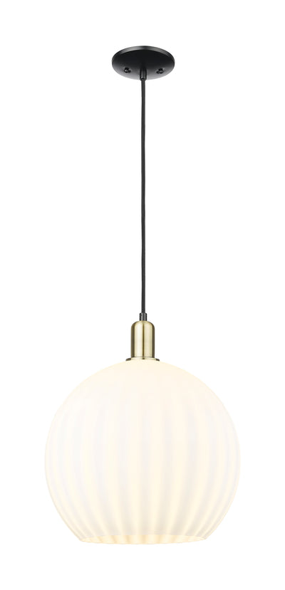 Arcadia Mini Pendant Antique Brass Finish