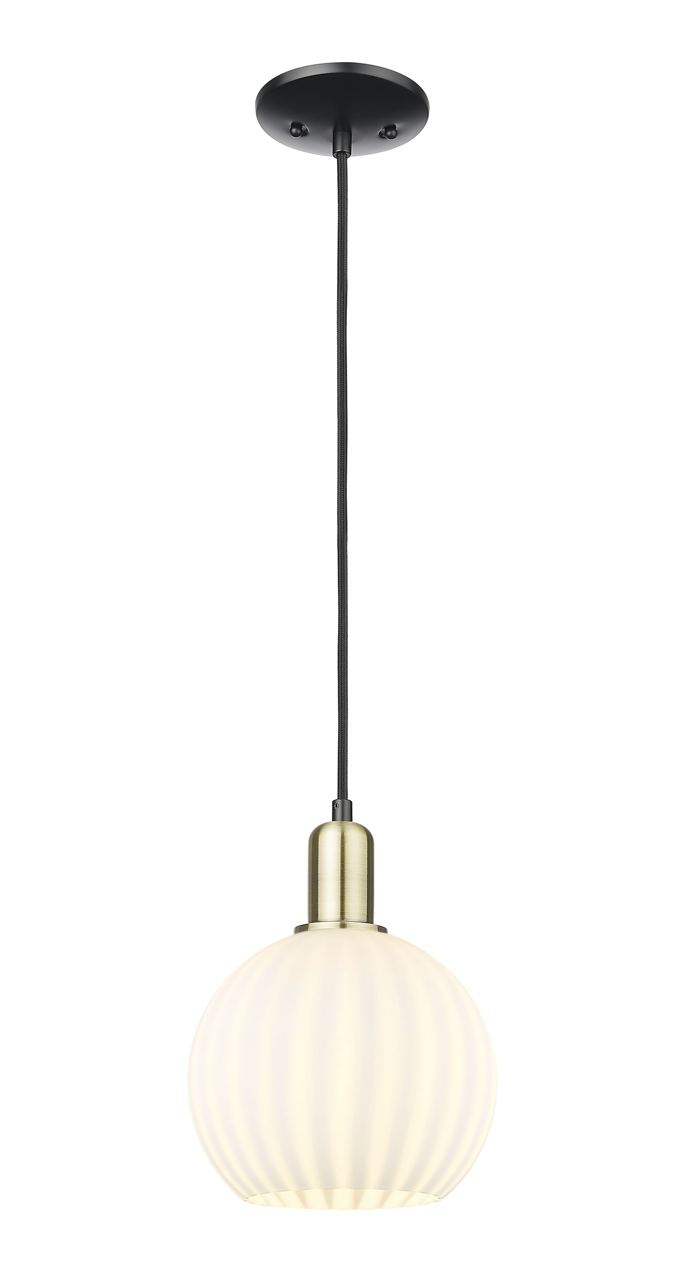 Arcadia Mini Pendant Antique Brass Steel