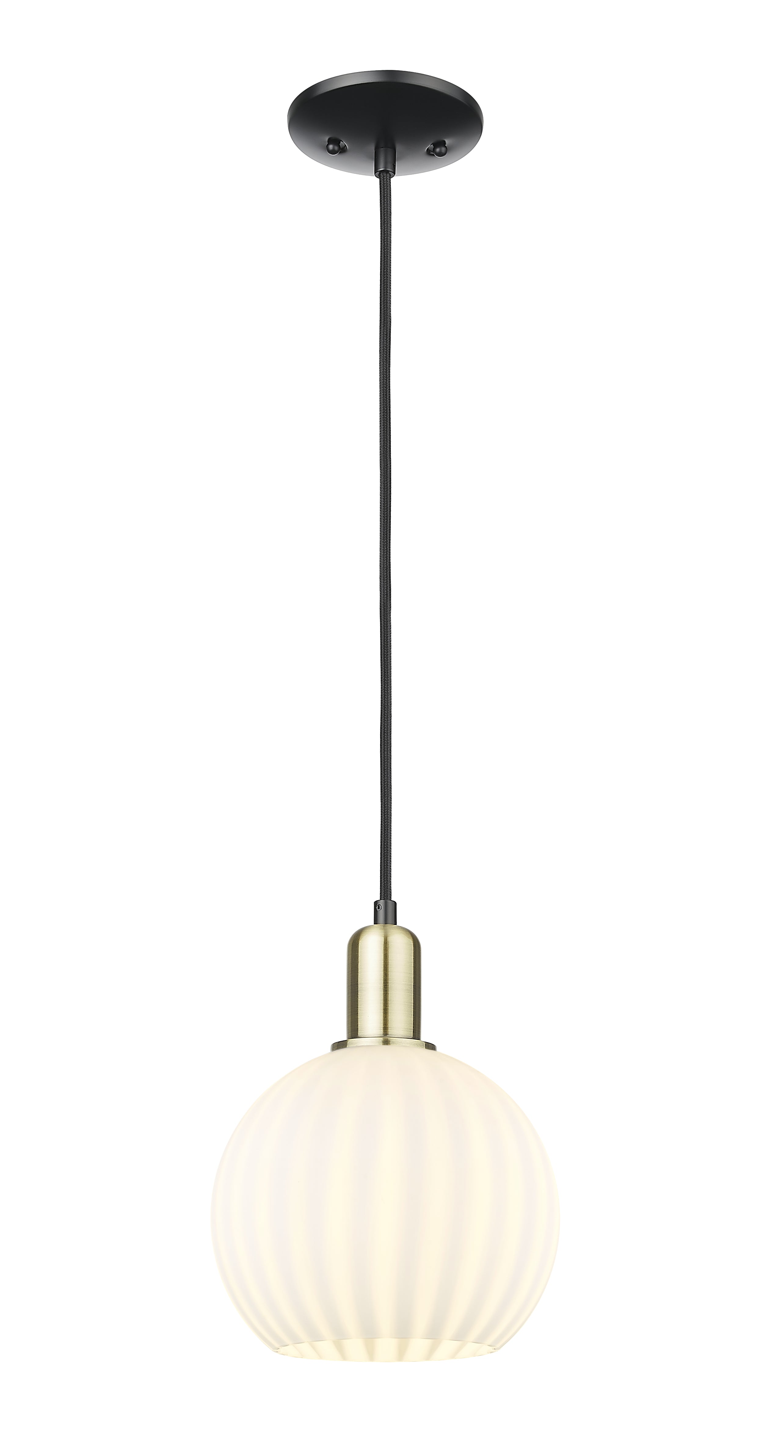 Arcadia Mini Pendant Antique Brass Steel