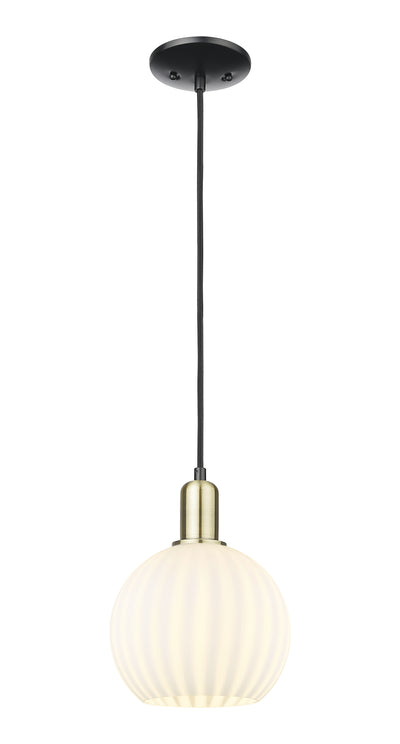 Arcadia Mini Pendant Antique Brass Steel