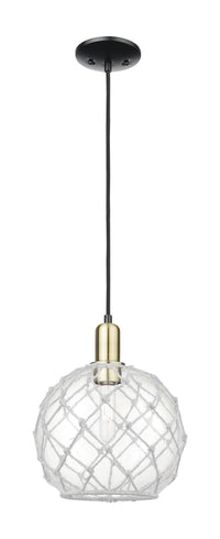Arcadia Mini Pendant Antique Brass Cast