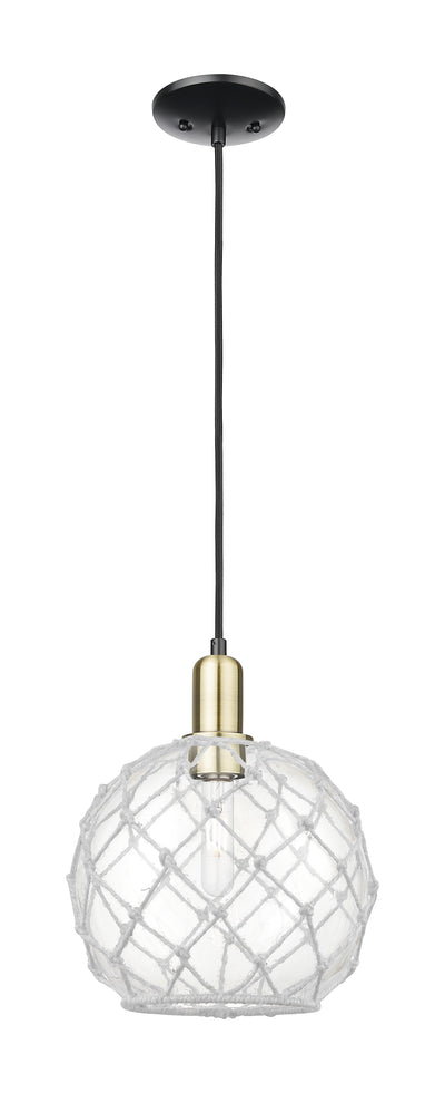 Arcadia Mini Pendant Antique Brass Cast