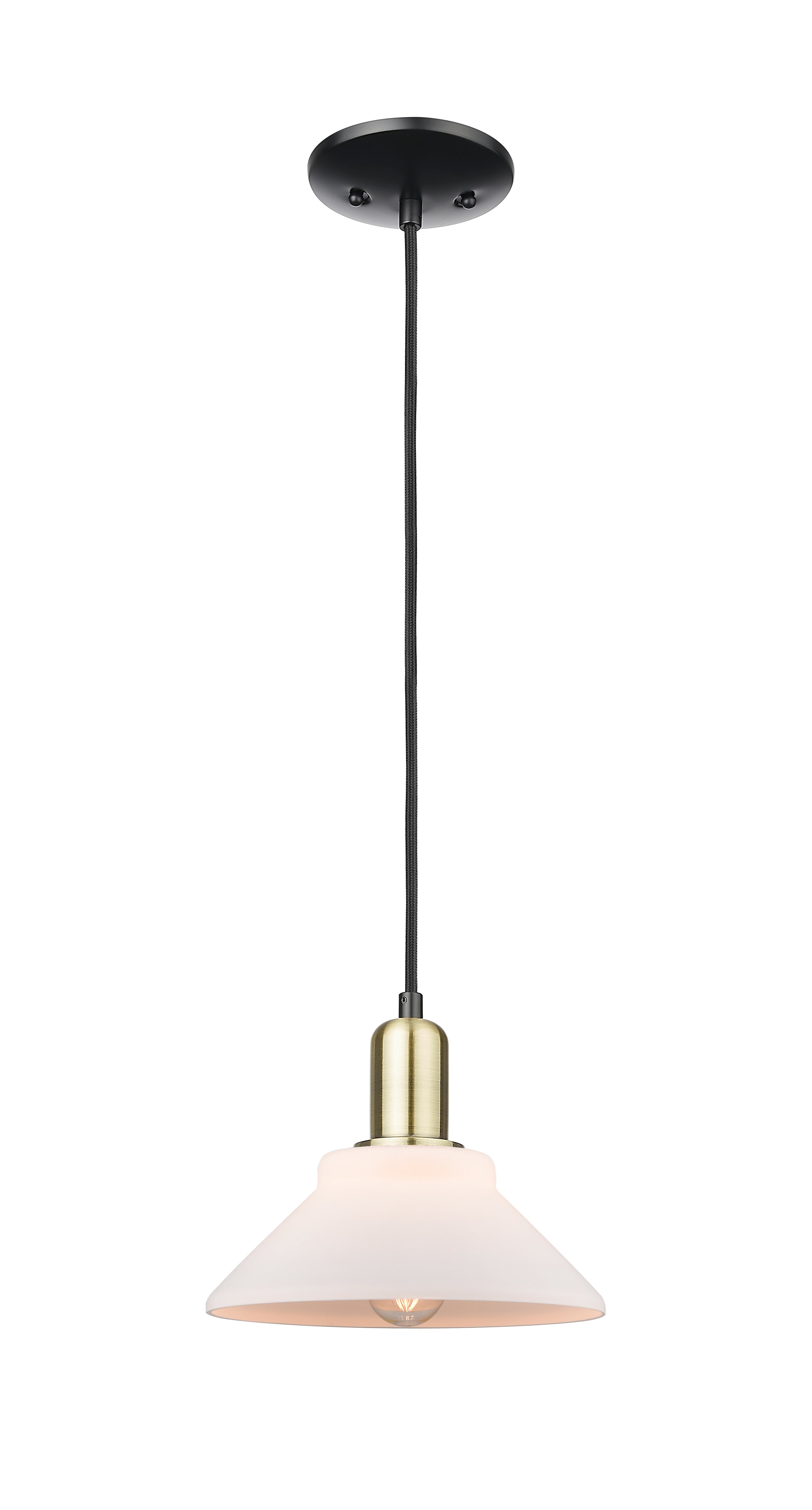 Arcadia Mini Pendant Antique Brass
