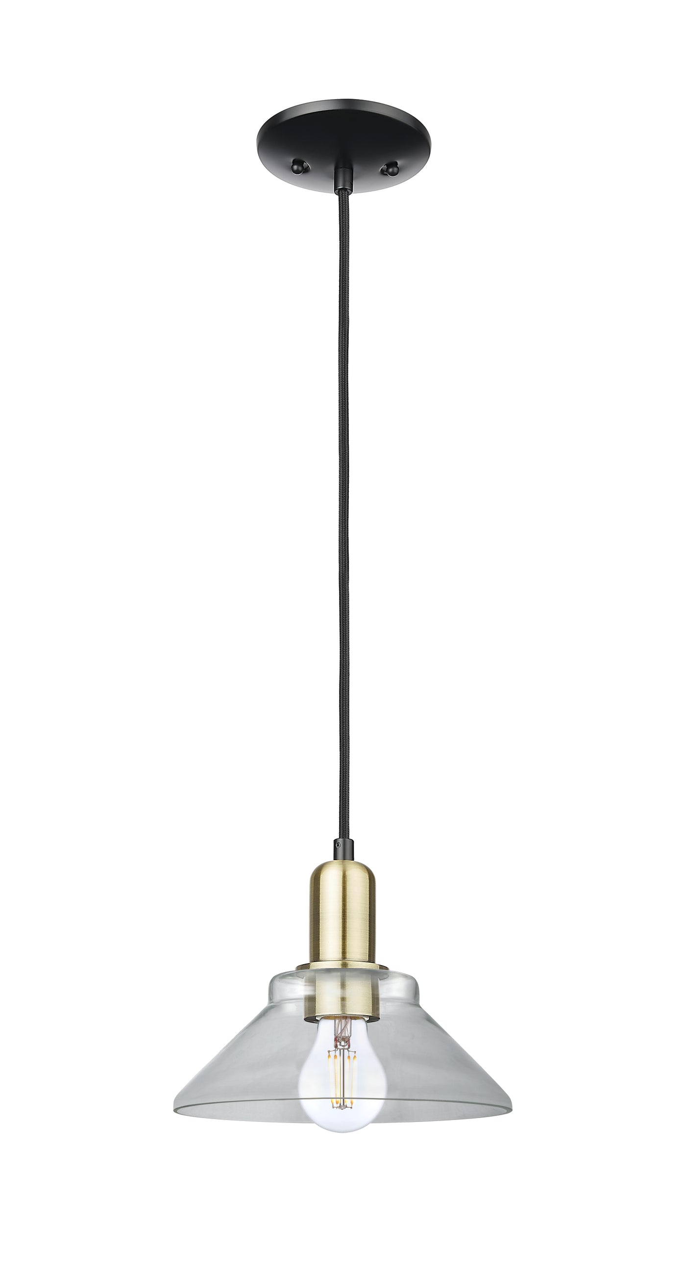 Arcadia Mini Pendant Antique Brass