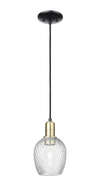 Arcadia Mini Pendant Antique Brass Finish
