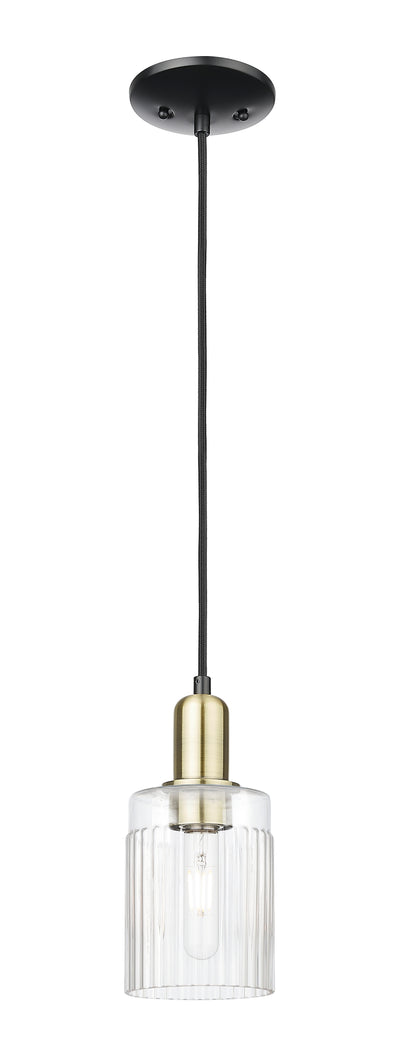 Arcadia Mini Pendant Antique Brass Dimmable