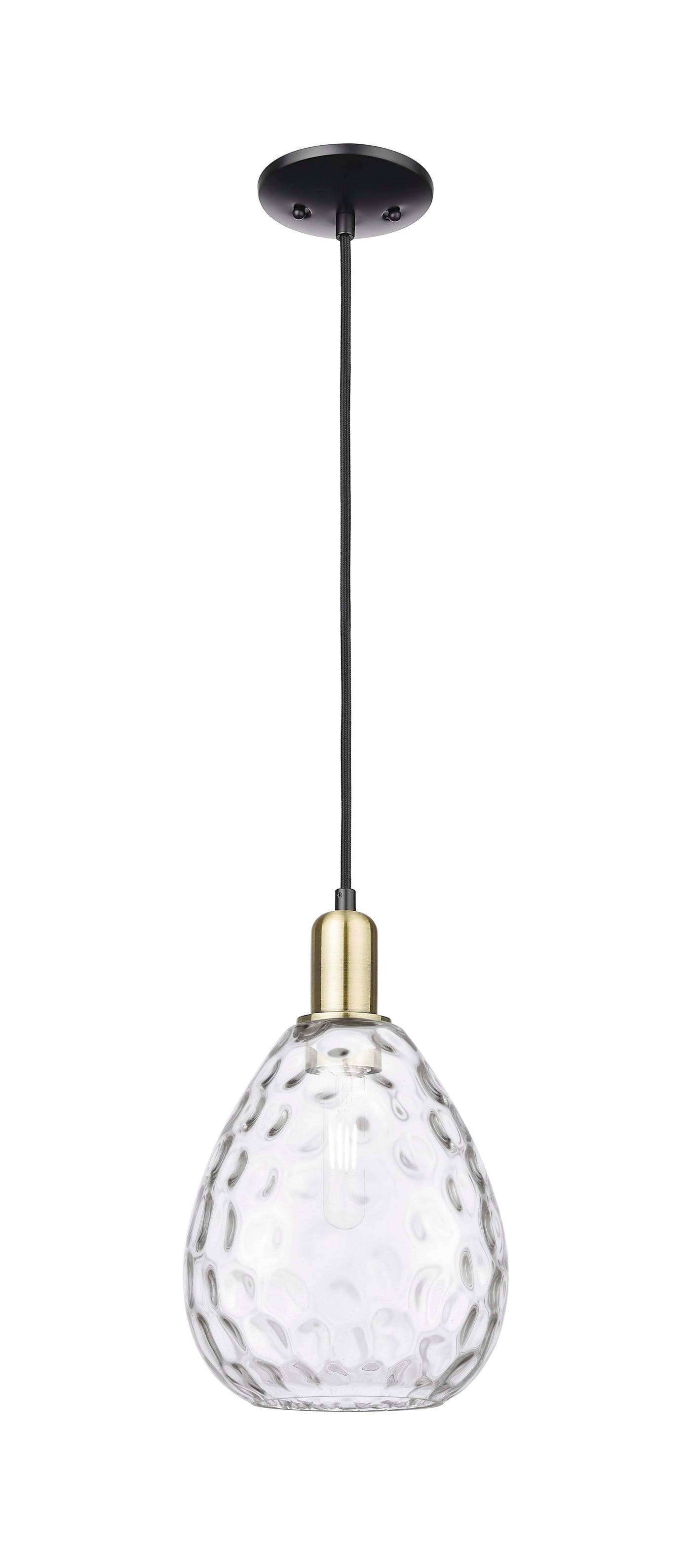 Arcadia Mini Pendant Antique Brass Finish
