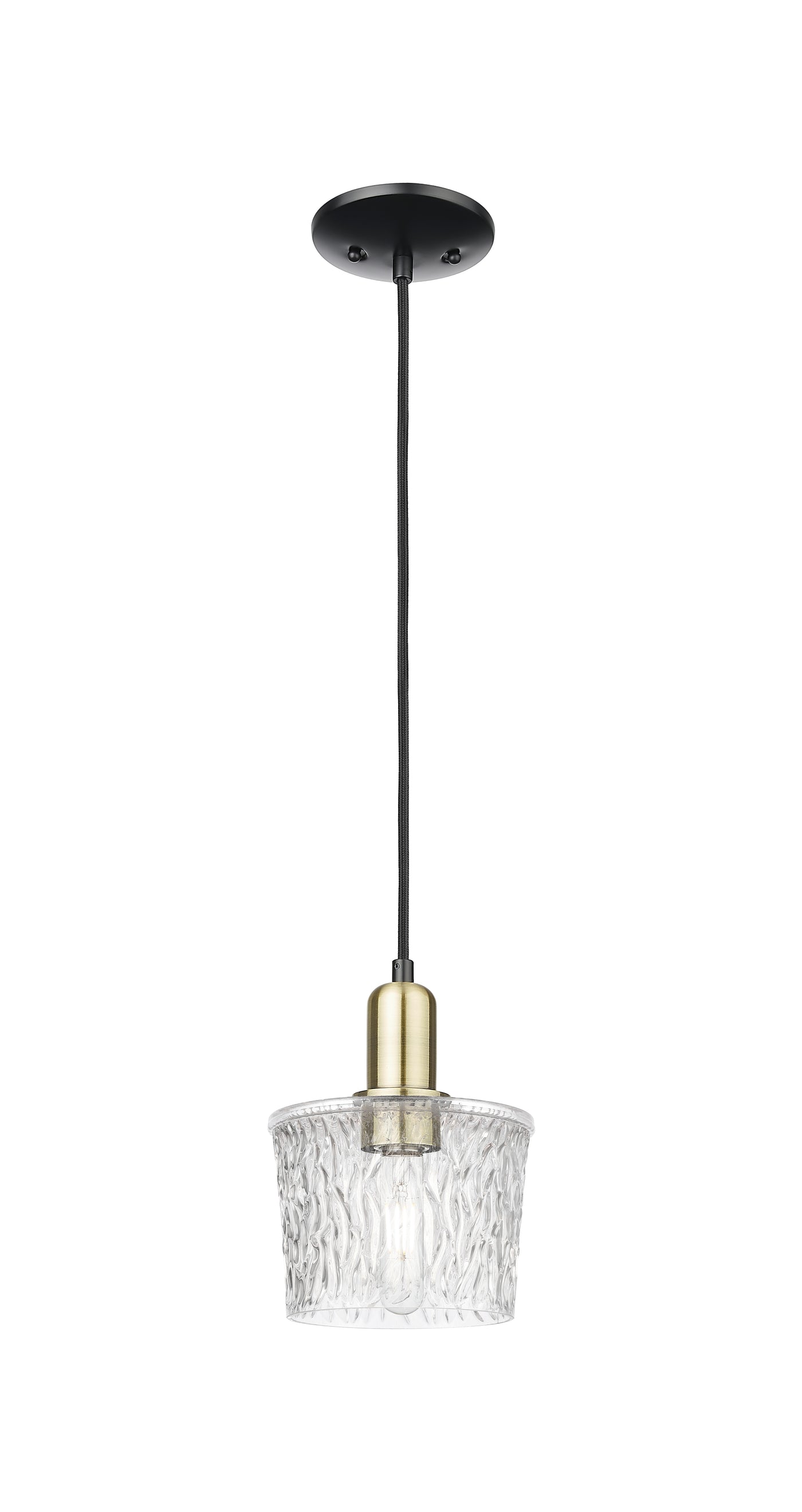 Arcadia Mini Pendant Antique Brass Finish
