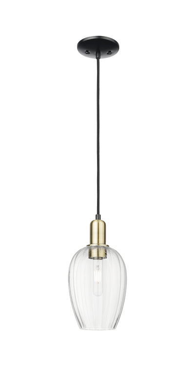 Arcadia Mini Pendant Antique Brass Dimmable