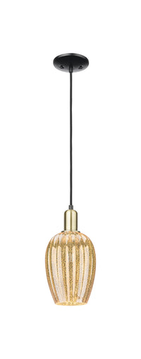 Arcadia Mini Pendant Antique Brass Dimmable