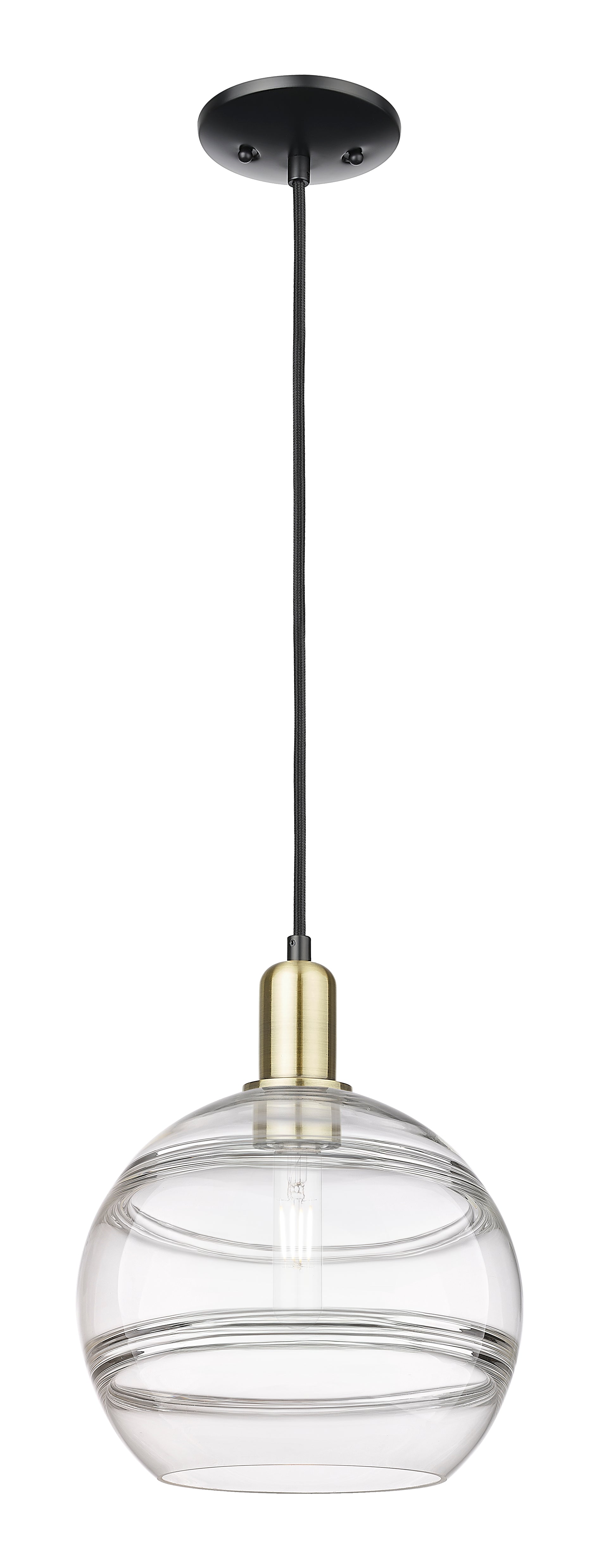 Arcadia Mini Pendant Antique Brass Steel