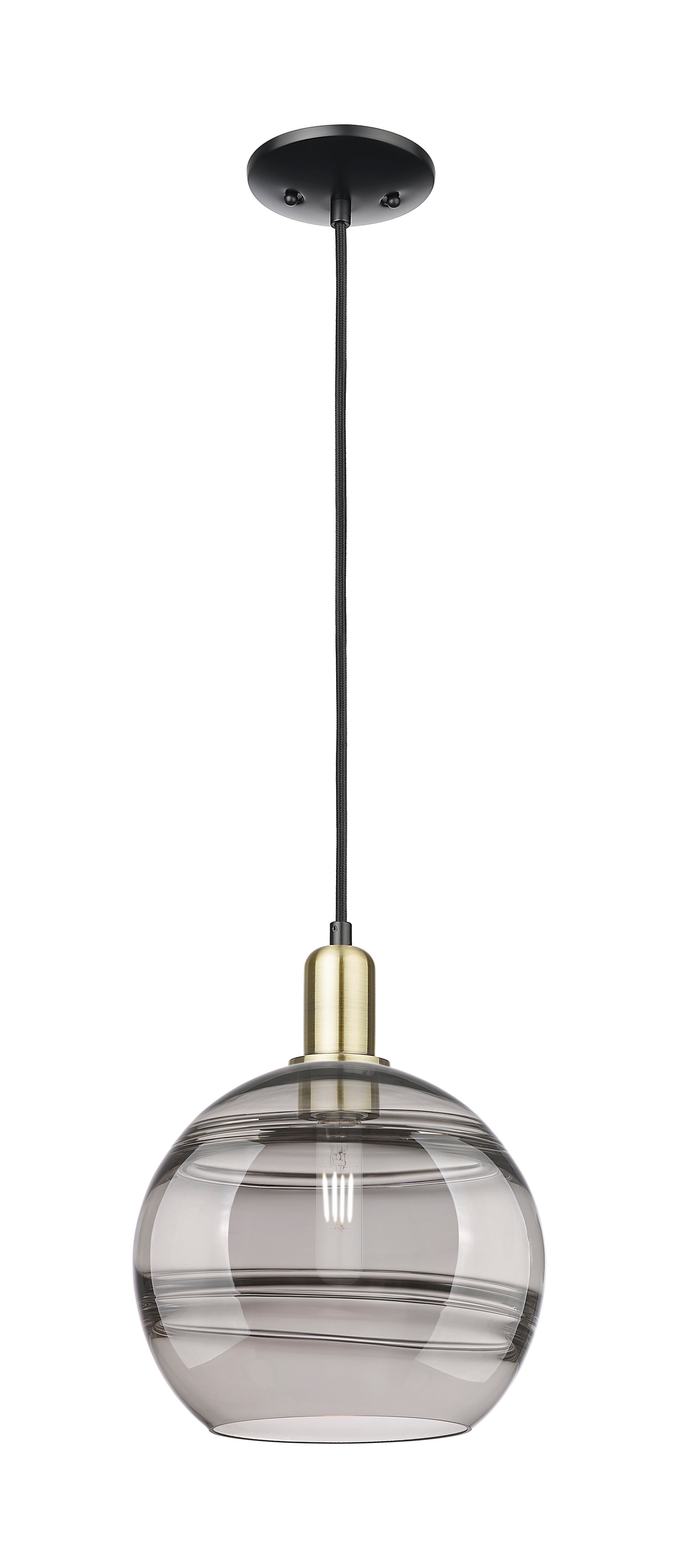 Arcadia Mini Pendant Antique Brass Steel