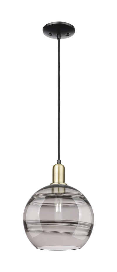 Arcadia Mini Pendant Antique Brass Steel