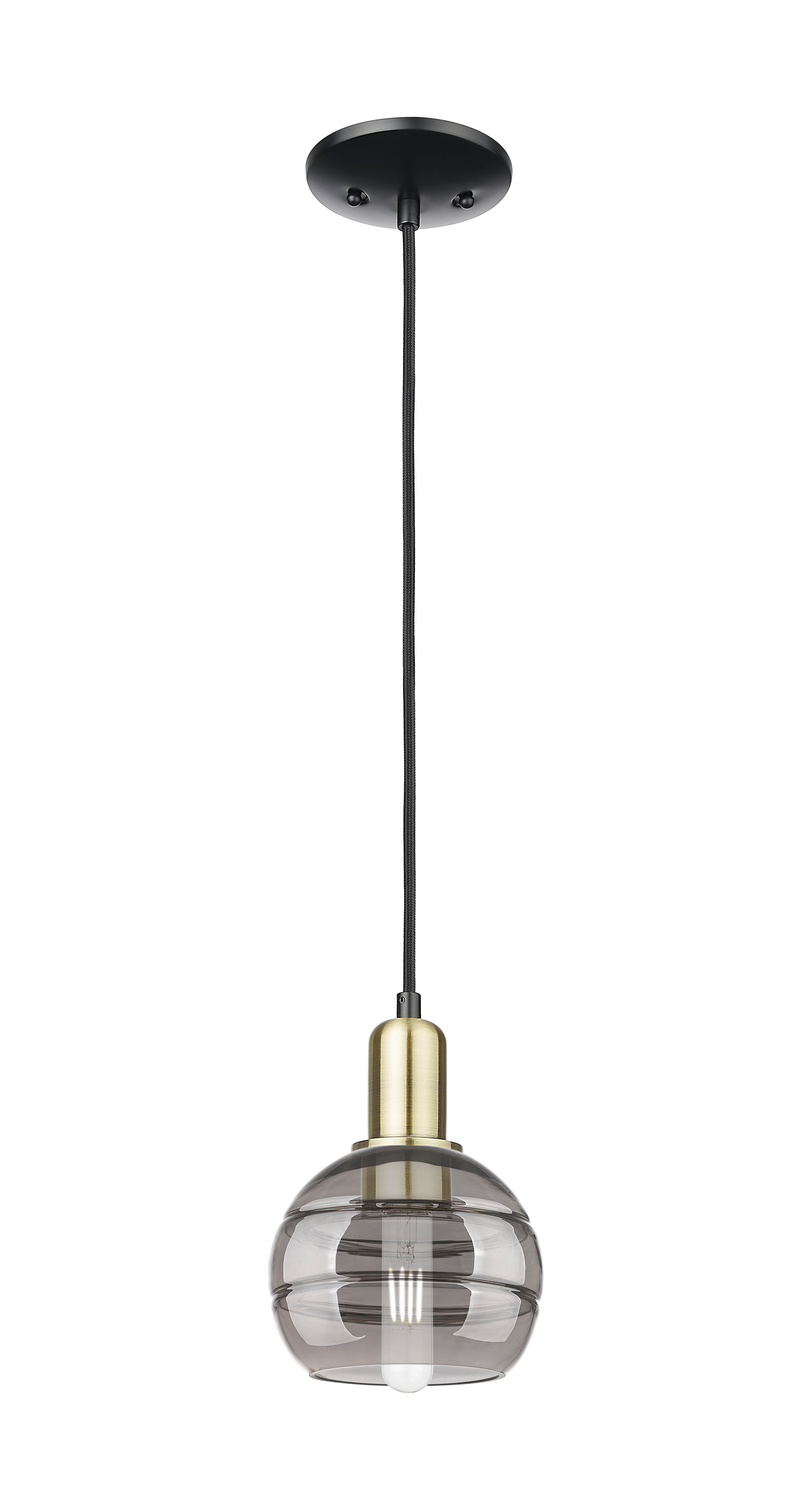 Arcadia Mini Pendant Antique Brass