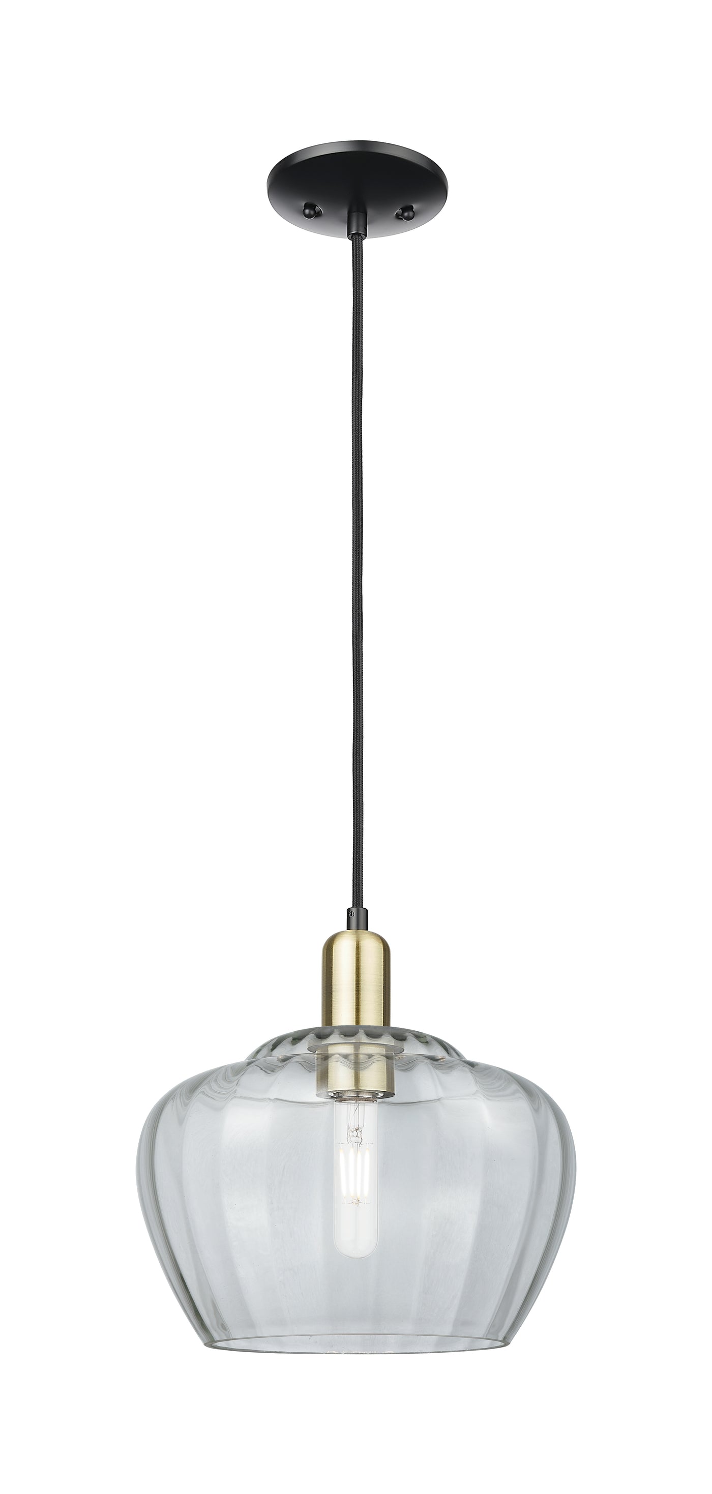 Arcadia Mini Pendant Antique Brass Steel