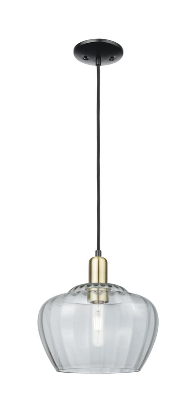 Arcadia Mini Pendant Antique Brass Steel