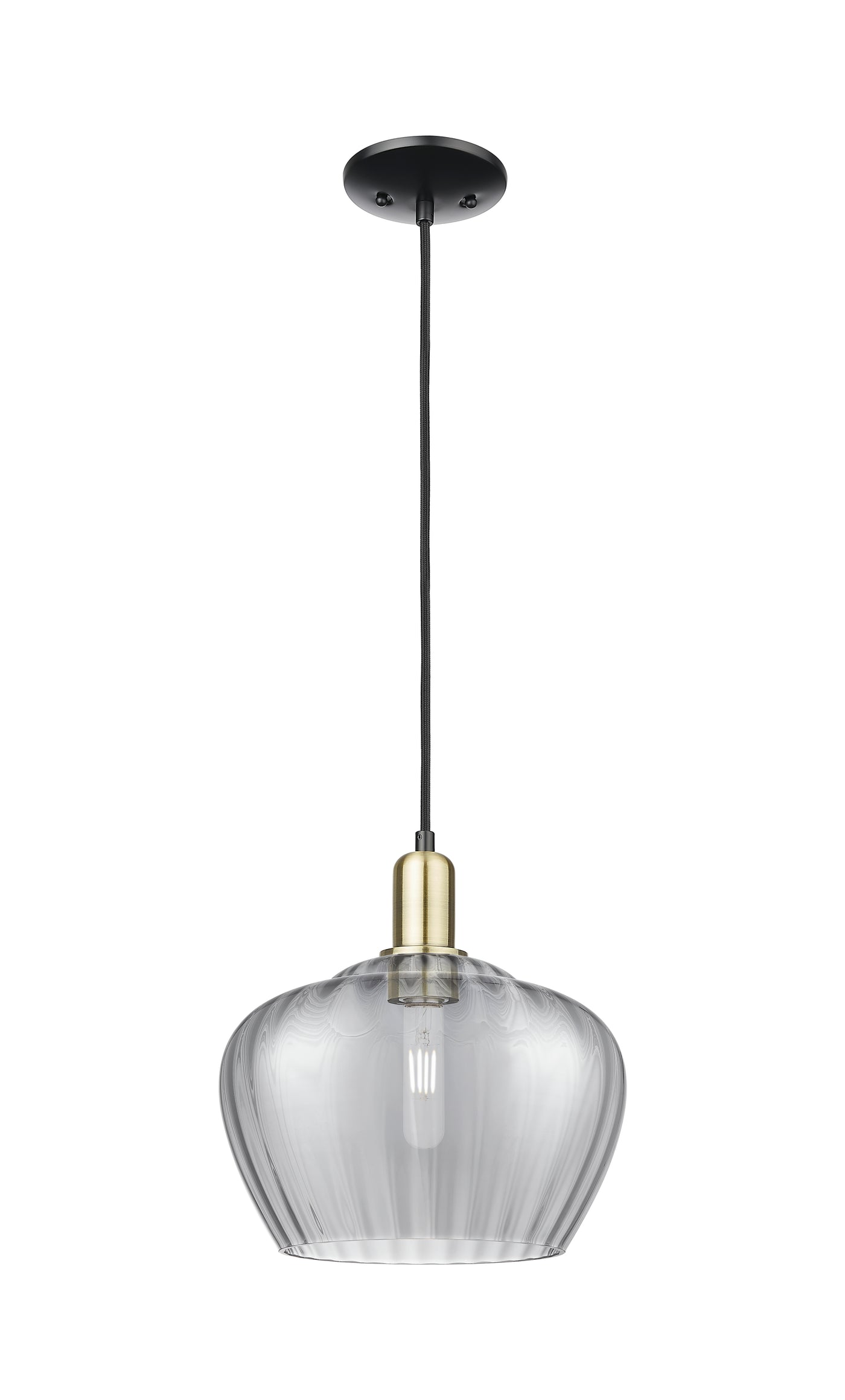 Arcadia Mini Pendant Antique Brass Steel