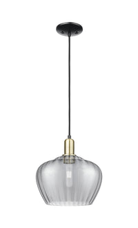 Arcadia Mini Pendant Antique Brass Steel